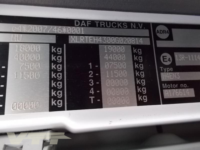 ID 588 DAF XF 460FT